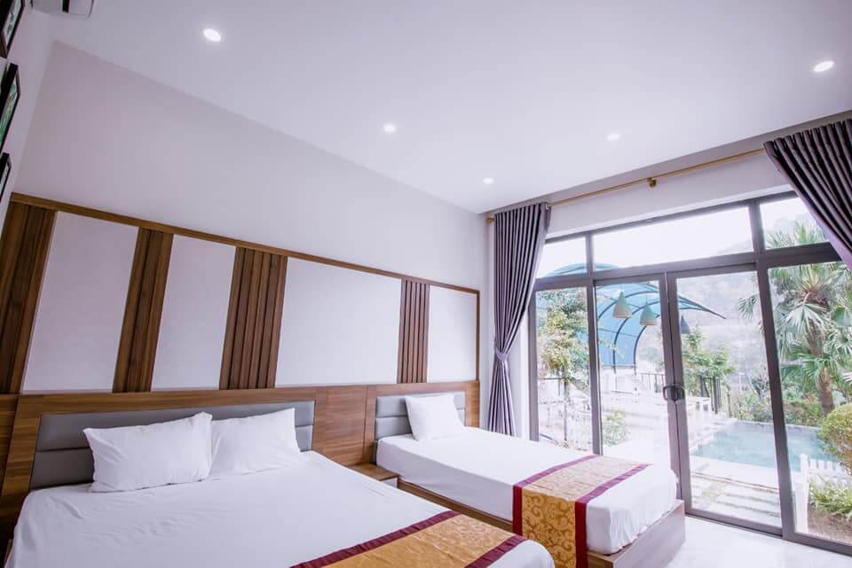 Phòng ngủ tại Lâm Viên Villa