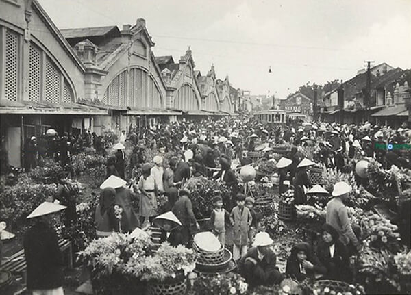 Chợ Đồng Xuân xưa