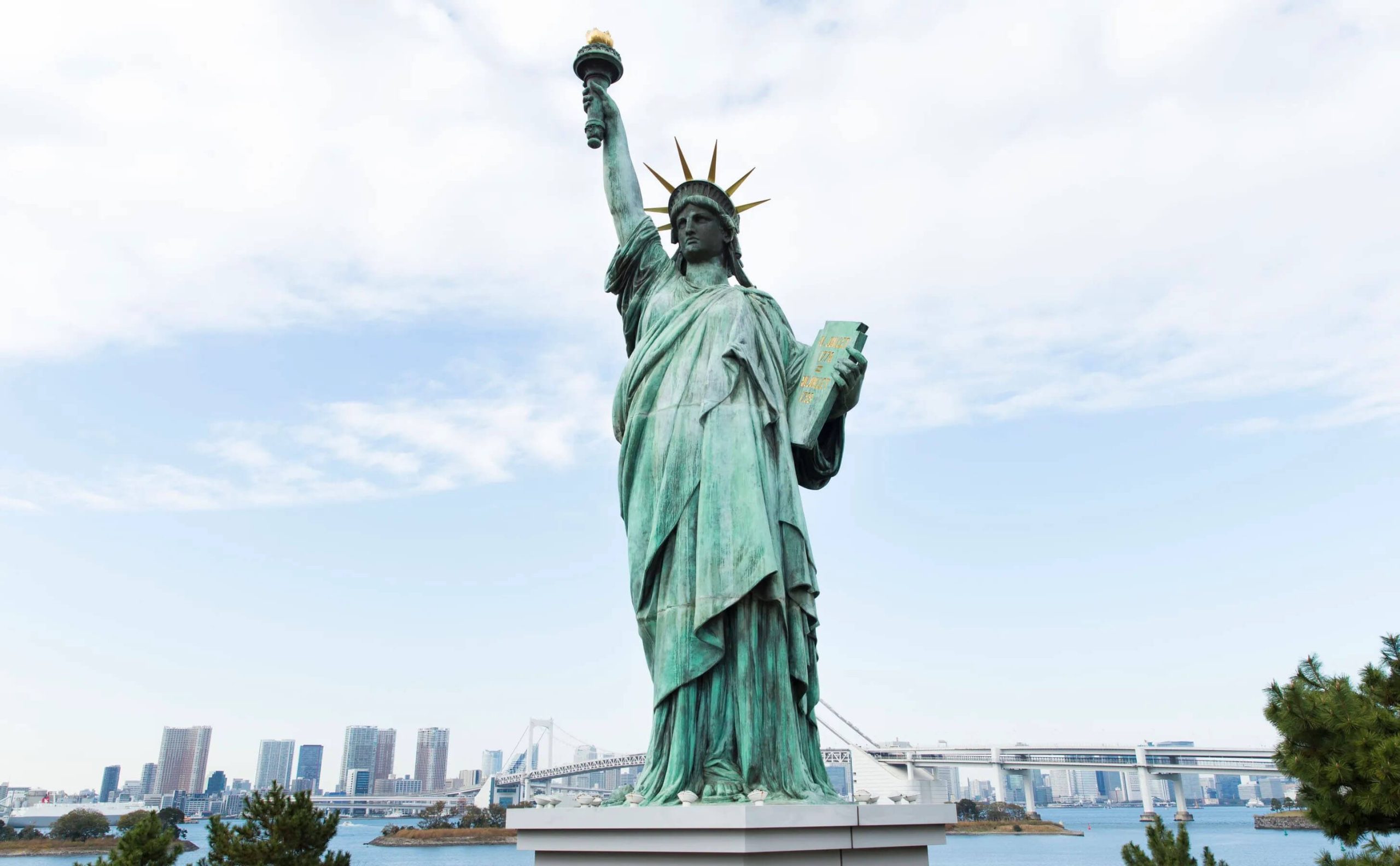 Tượng nữ thần tự do của nước Mỹ