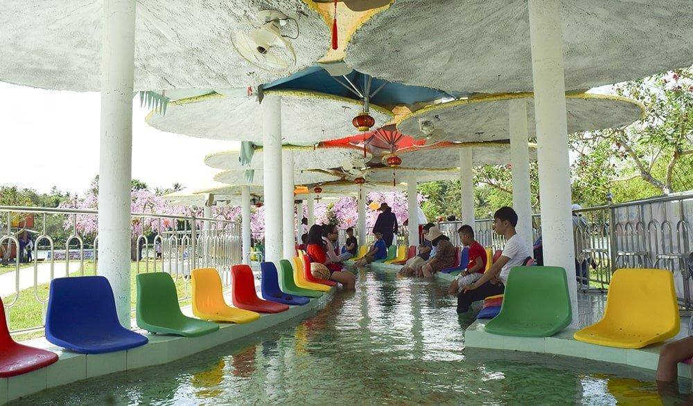 Massage cá - Thư giãn tại công viên Suối Mơ