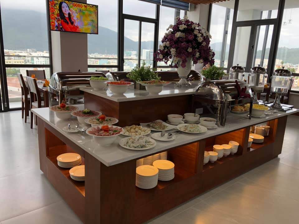 Dịch vụ ăn uông tại nhà hàng Mento hotel Quy Nhơn