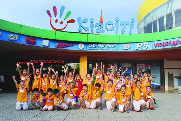 Thành phố hướng nghiệp Kizcity - khu vui chơi trẻ em Tp Hồ Chí Minh