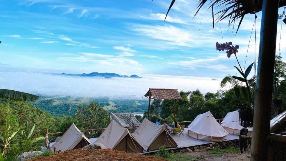 Thiên Cầm Sơn camping homestay Núi Cấm