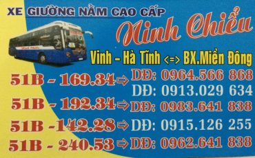 Nhà xe Ninh chiểu – Địa chỉ, giá vé, lịch trình dịch vụ xe