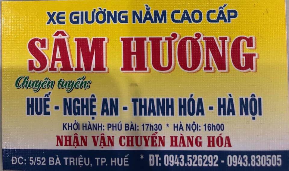 Hệ thống hoạt động nhà xe Sâm Hương