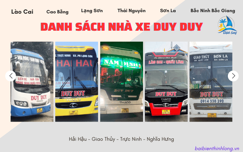 Hệ thống xe Duy Duy