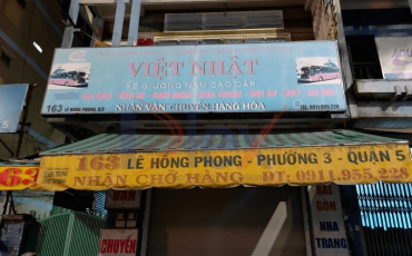 Nhà xe Việt Nhật – Cập nhật địa chỉ, giá vé, dịch vụ mới nhất