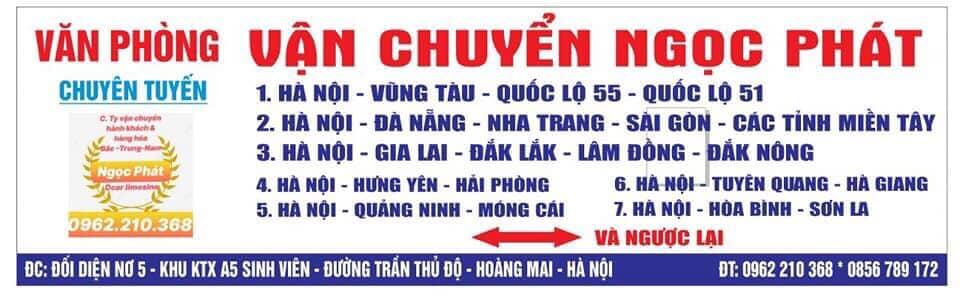 Hệ thống hoạt động nhà xe Ngọc Phát