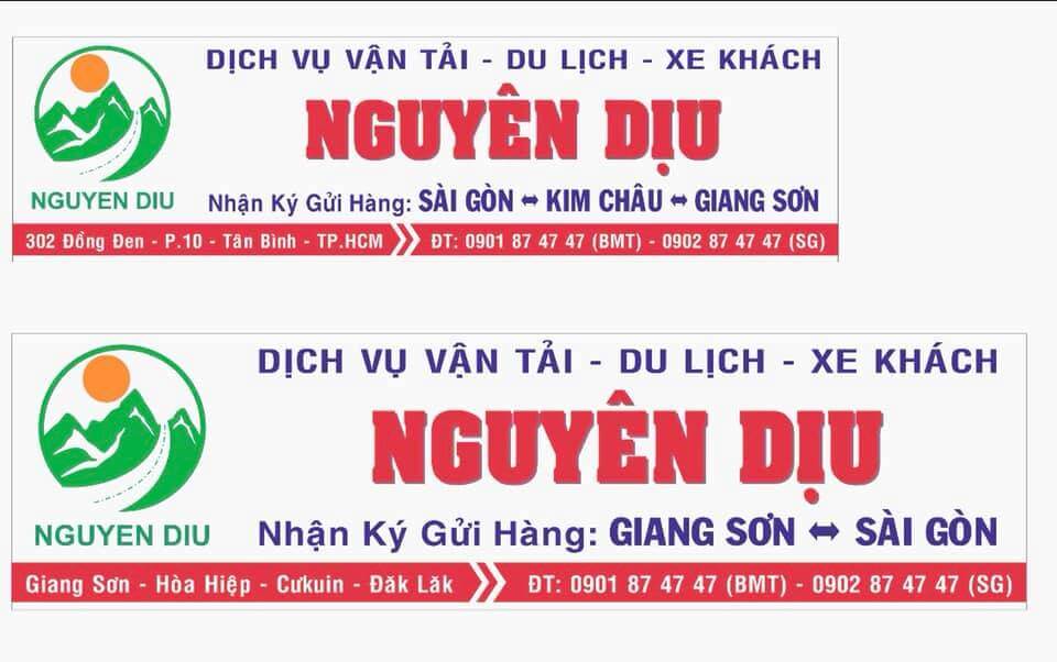 Hệ thống hoạt động nhà xe Nguyên Dịu