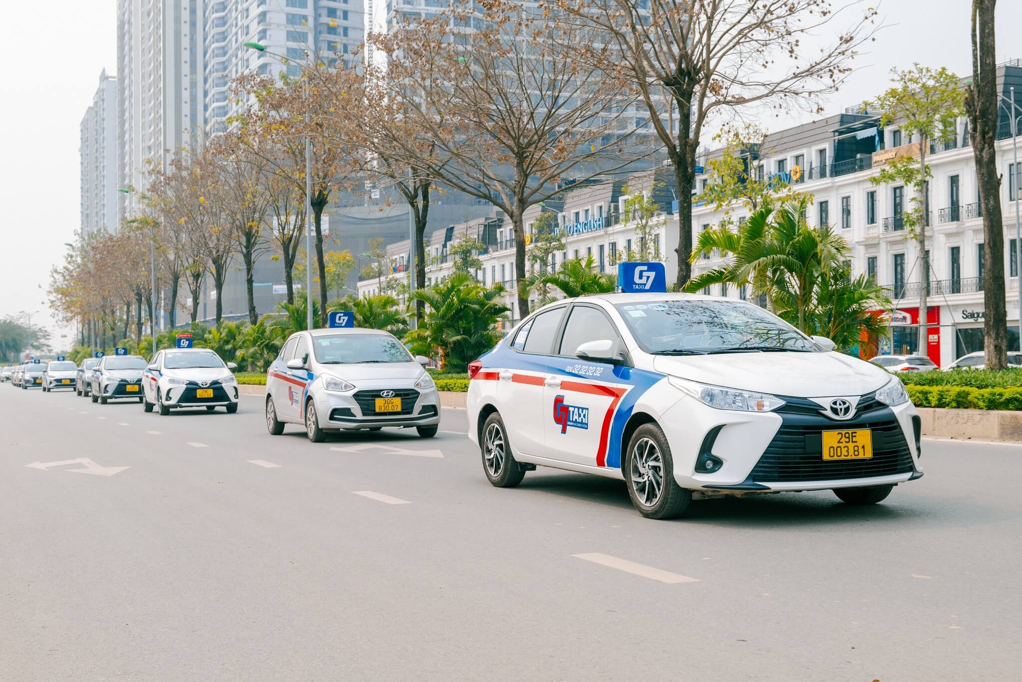 G7 taxi đồng hành cùng khách trên mọi hành trình