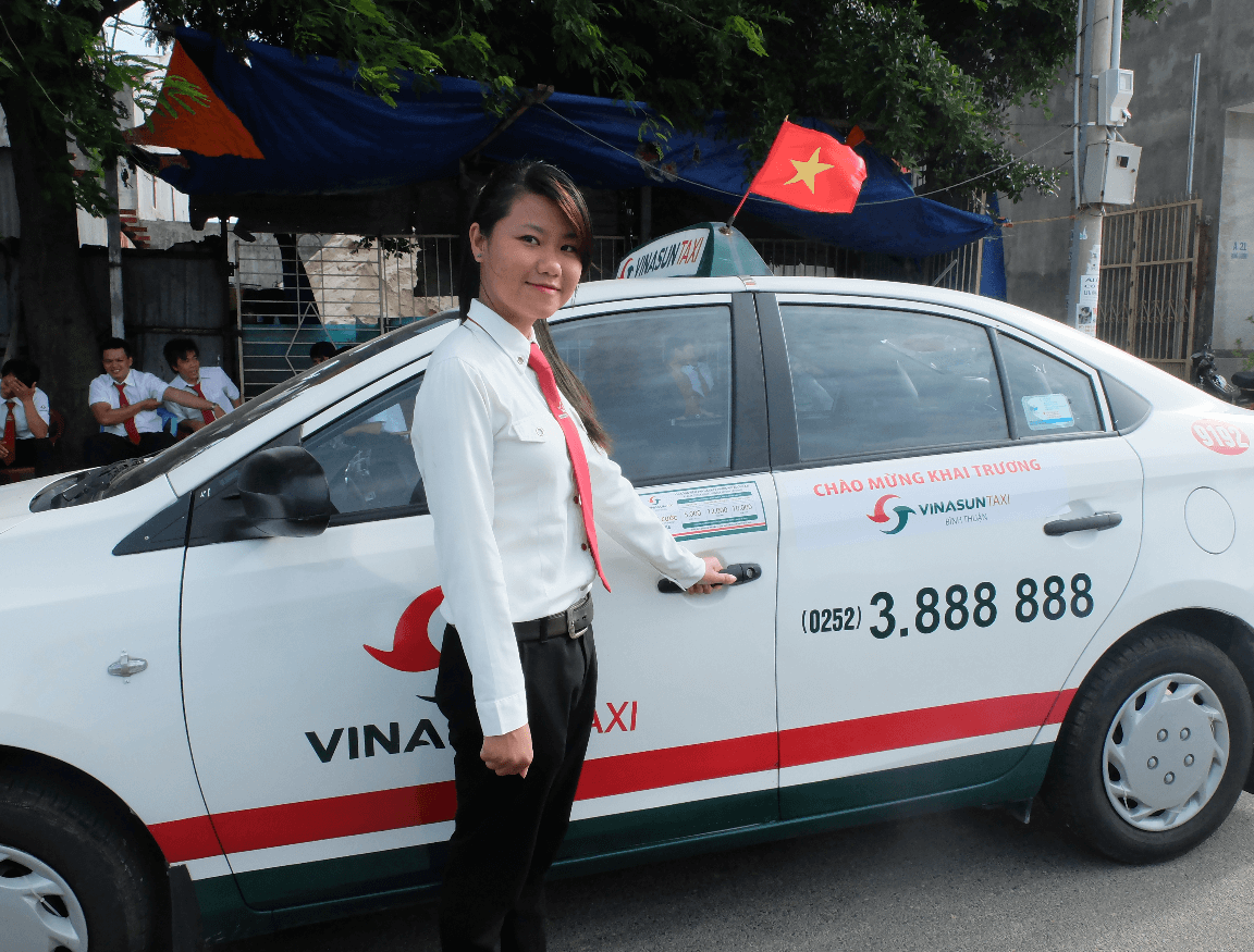 Vinasun Taxi thân thiện chuyên nghiệp