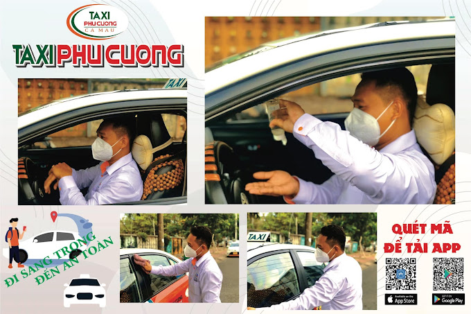 Hệ thống hoạt động taxi Phú Cường Cà Mau