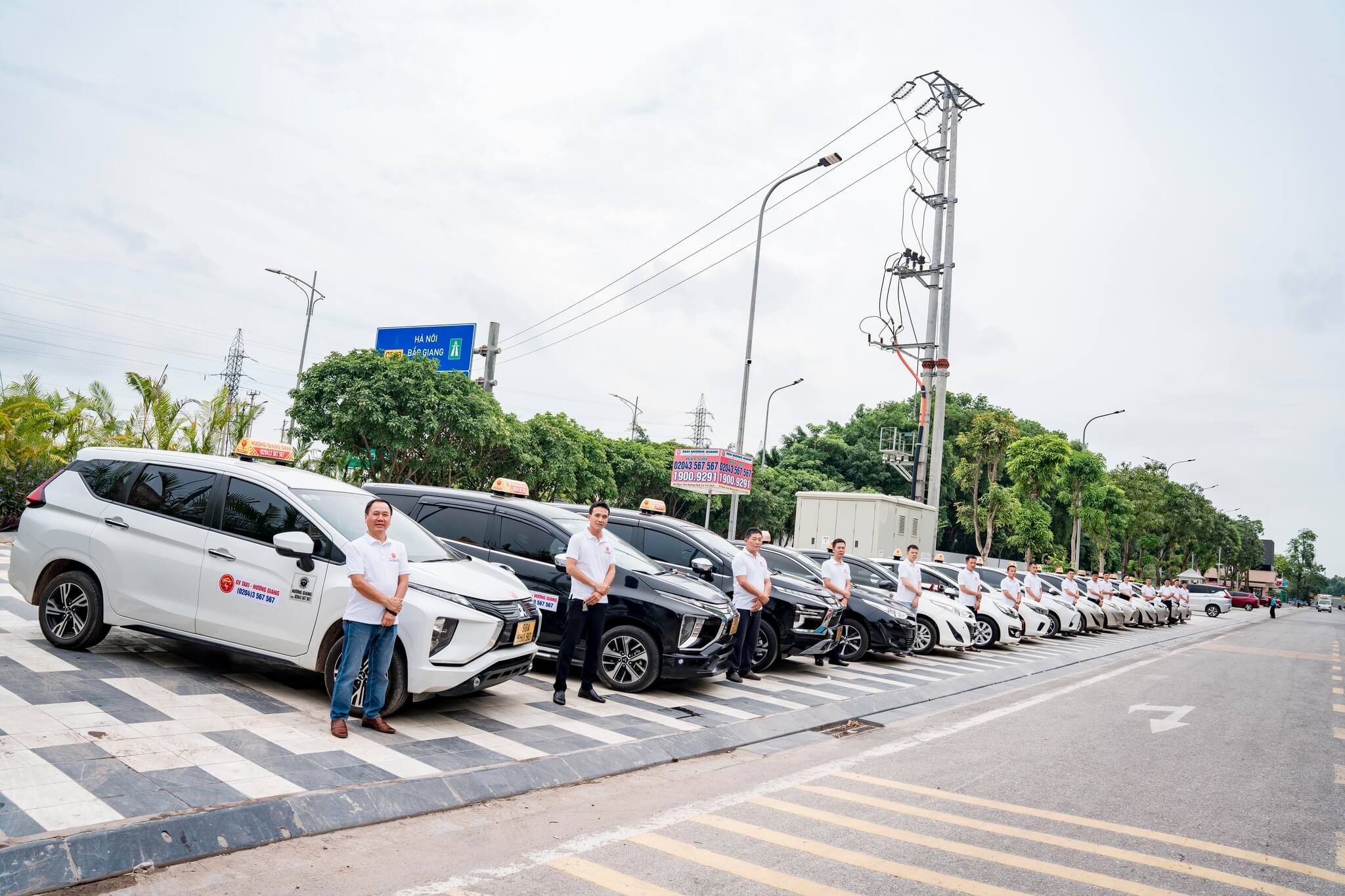 Hệ thống taxi Hương Giang Bắc Giang