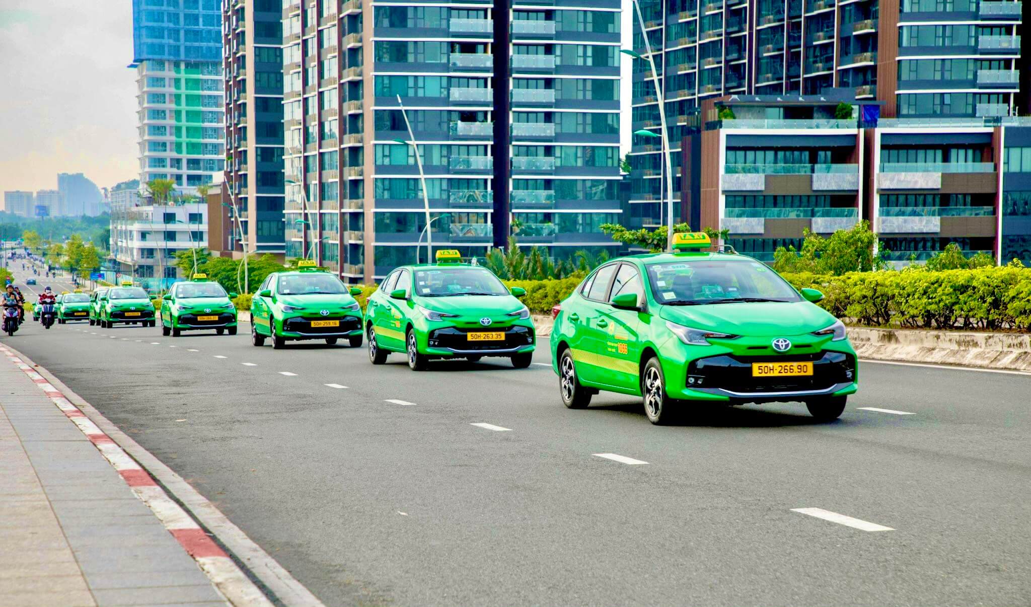 Hệ thống xe taxi Mai Linh Đà Lạt