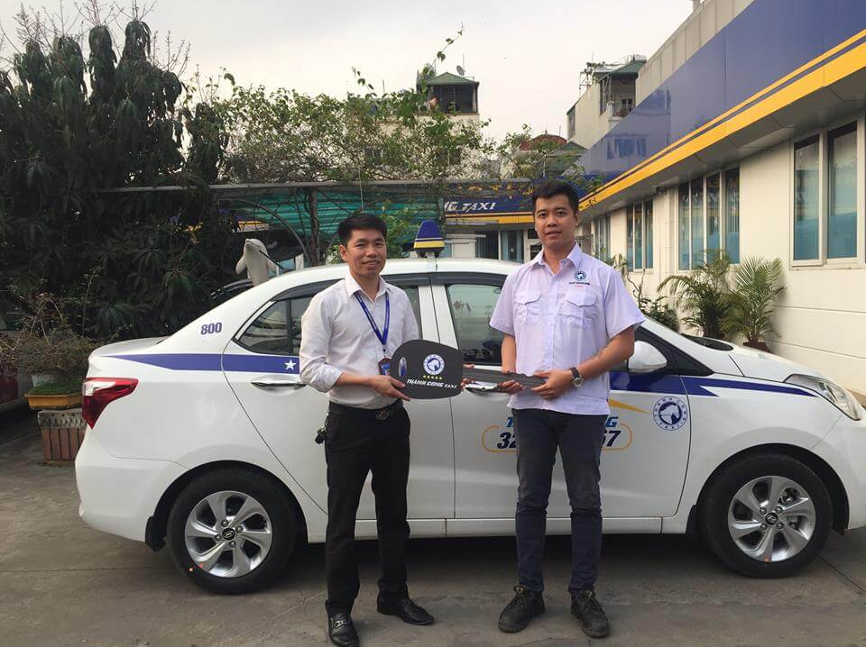 Nhân viên từ hệ thống taxi Thành Công