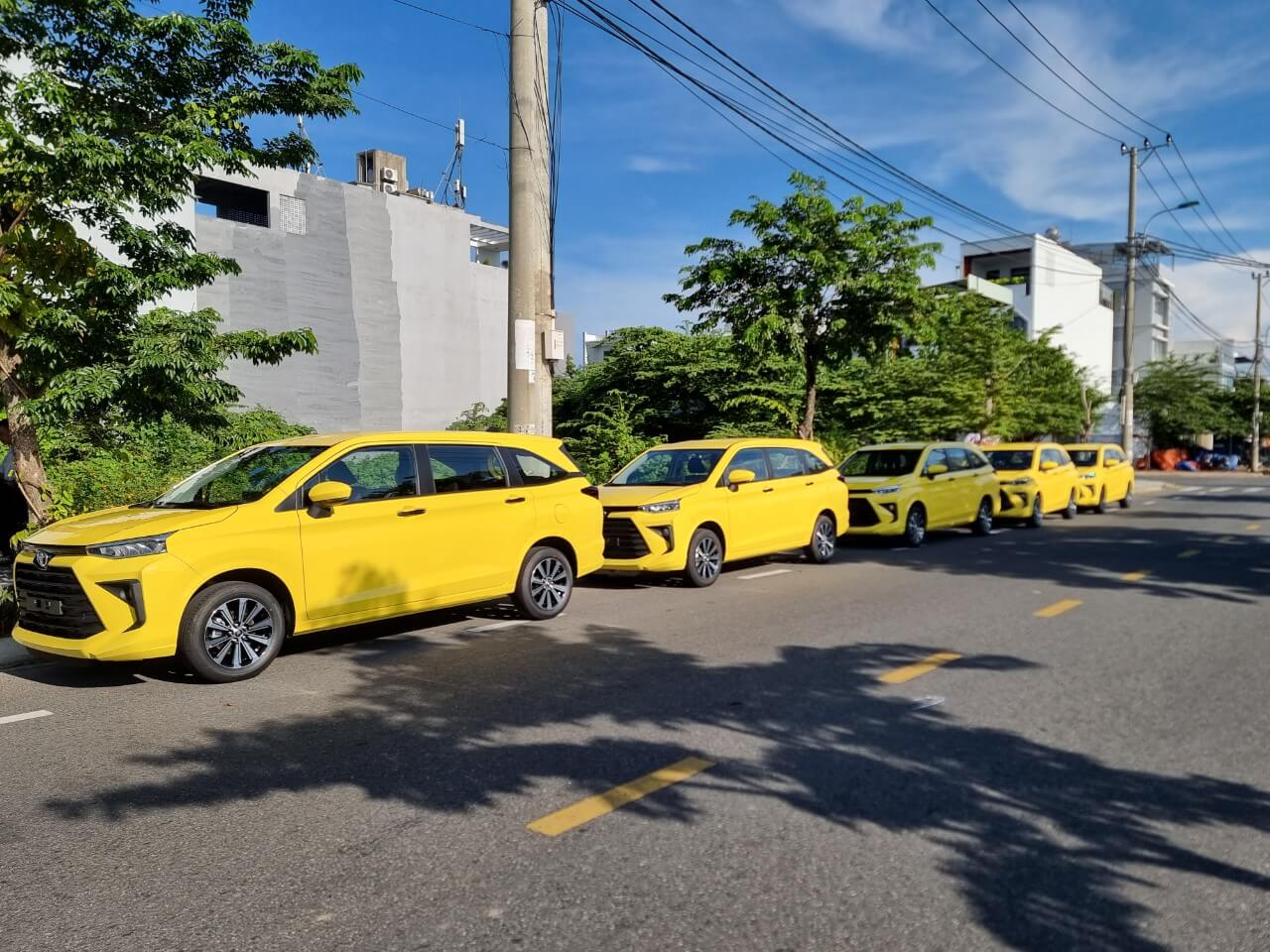 Hệ thống taxi Tiên Sa