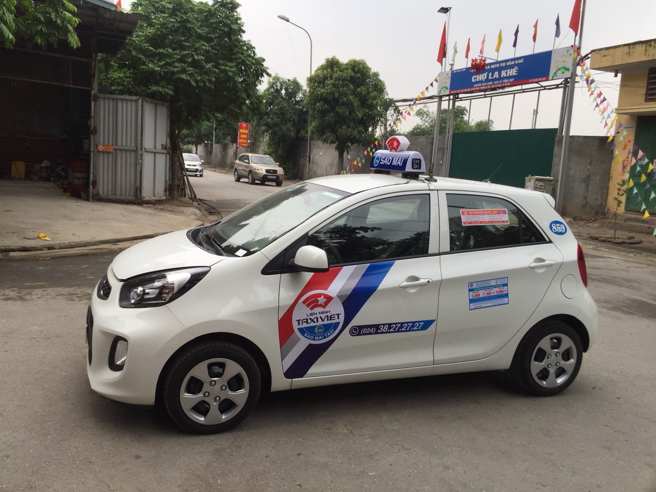 Taxi Sao Mai đồng hành cùng khách trên mọi hành trình