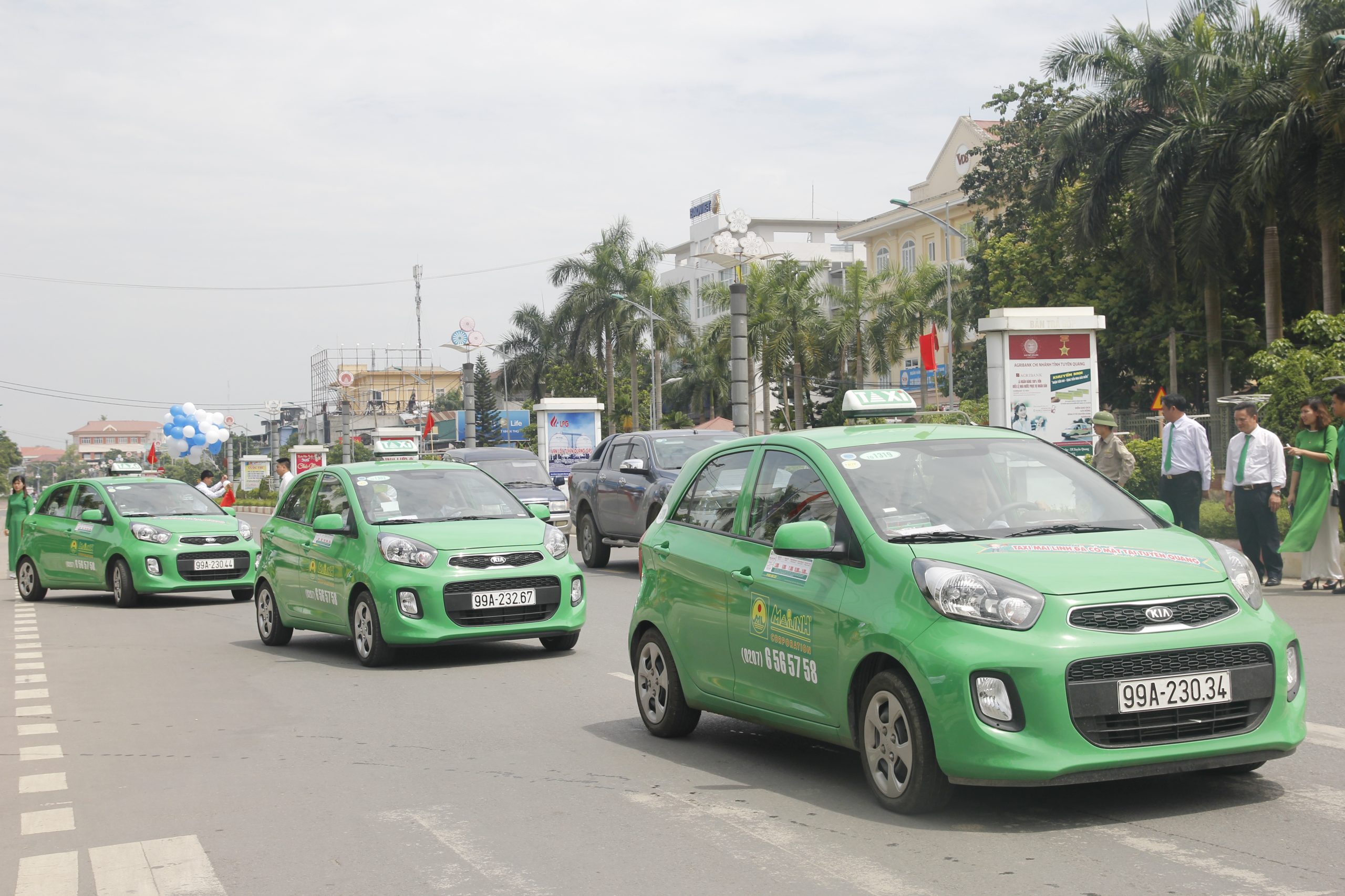 Xe taxi Mai Linh