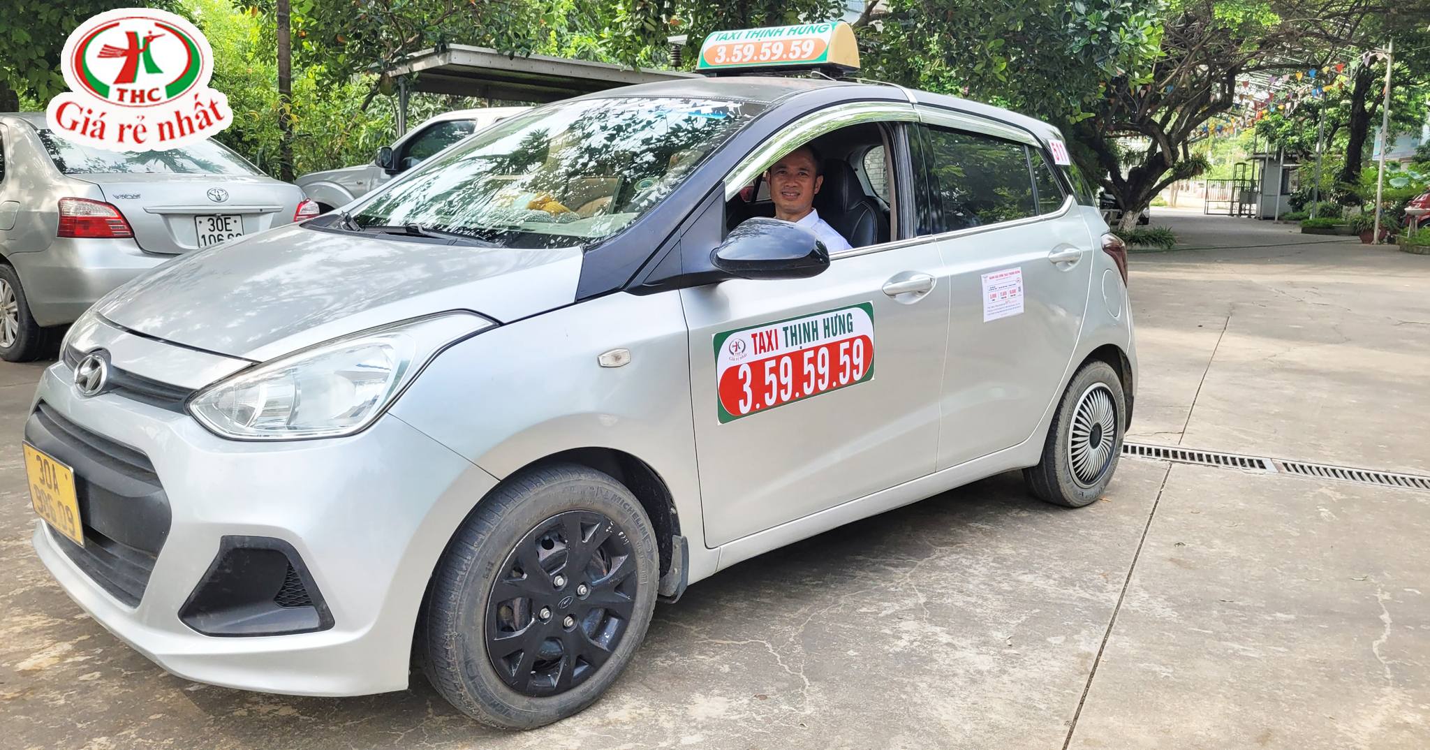 Taxi Thịnh Hưng sẵn sàng phục vụ khách