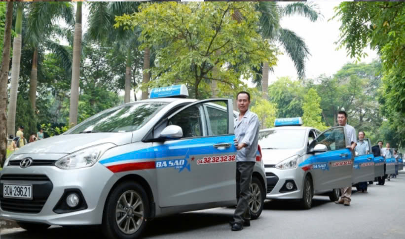 Đội ngũ tài xế taxi Ba Sao