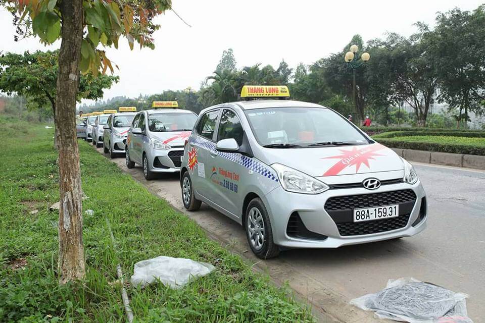 Hệ thống taxi Thăng Long sẵn sàng phục vụ khách